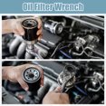thumbnail image 2 of Unique Bargains 15 Flutes 89mm Inner Dia Metal Oil Filter Wrench Cap Tool Remover for Car Auto, 2 of 3