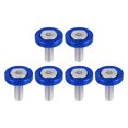 thumbnail image 1 of Unique Bargains 6 Pcs Finishing Countersunk Fender Bumper Washers Engine Bay Fastener Kit for Motorcycle Blue, 1 of 7