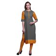thumbnail image 1 of Bimba Kurta Tunique Ethnique Imprimée pour Femmes, Tenue d'Été Droite, 1 of 1