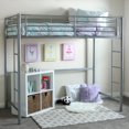thumbnail image 5 of Manor Park Modern Metal Twin Loft Bed - Multiple Finishes, 5 of 5