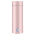 thumbnail image 1 of YOPTOP Generic 400ml Electric Heating Water Cup, Leakproof Portable Water Kettle, Pink,us pink,400ml, 1 of 8