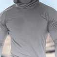 thumbnail image 5 of Handshe Veste à Capuche Légère Imprimée d'Été, Veste d'Extérieur Respirante à Manches Longues avec Protection Solaire UPF 50+, pour la Randonnée, le Camping, la Plage, Grande Taille, 5 of 5