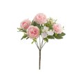 thumbnail image 1 of LSLJS Artificial Flowers Rose Peony for Simulation Table Decoration Reusable Bouquet for Home Party Office Wedding Reunite Reception Table Decor Artificial Flowers, 1 of 5