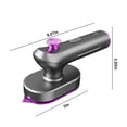thumbnail image 3 of For Clothes, Powerful Handheld Clothing, Portable Travel Steam Iron, Garment, Wrinkles Remover For Clothing, 3 of 9