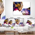 thumbnail image 5 of Motif Abstrait Gris et Jaune - Coussin Décoratif Abstrait - 12x20, 5 of 5