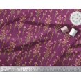 thumbnail image 3 of Soimoi Polyester Crepe Fabric Flower Watercolor Fabric Prints by Yard 42 Inch Wide, 3 of 3