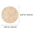 thumbnail image 4 of MasteelfCA 600 Pcs Filtres à Café Ronds en Papier pour Cafetière Espresso, Filtres pour Café Bricolage, 4 of 8