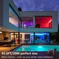 thumbnail image 2 of Led Lights, 50Ft/15M Rgb Led Lights Strip For Bedroom With Bluetooth And Remote Controller Led Light Strips Sync To Music (3X16.4Ft), 2 of 3