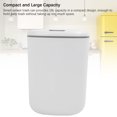 thumbnail image 3 of Sensor Trash Can, Multiple Opening Modes 18L 20cm Sensing Range Automatic Garbage Can Large Capacity with LED Light for Living Room, 3 of 7