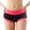 Red, variant on Women's High Waisted Boyshorts Underwear Soft Breathable Comfortable Ladies Panties for Regular Plus Size