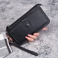 thumbnail image 3 of bbymog Organization and Storageladies Wallet Slim Bifold Wallet With Zipper Closure Multi Card Case Ladies Credit Card Multi Card Coin Purse, 3 of 7