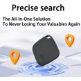 thumbnail image 3 of 𝐢𝐓𝐚𝐠𝐏𝐫𝐨, 𝐢𝐓𝐚𝐠𝐏𝐫𝐨 Pets, Keys, Backpack, Suitcase GPS Tracker. with 𝐀𝐩𝐩𝐥𝐞 Find My (iOS Only, Not for Android), Replaceable Battery (White 2pcs), 3 of 8