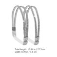 thumbnail image 4 of 1 Paire de Brides Élastiques pour Talons Hauts, Lacets Élastiques pour Talons Hauts, Brides de Fixation, 4 of 8
