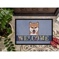 thumbnail image 3 of BB1411JMAT Shiba Inu Tapis de Bienvenue Intérieur & Extérieur - 24 x 36 Po., 3 of 4