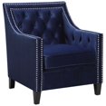 thumbnail image 1 of Picket House Furnishings Teagan Accent Arm Chair in Navy Fabric, 1 of 10