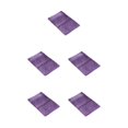 thumbnail image 2 of Youkk Polyester Chenille Bath Mat - Strong Water Absorption Exquisite Crafted Soft Texture No Shedding Light Purple 40cm*60cm 5Set, 2 of 6