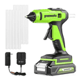 thumbnail image 1 of Greenworks Pistolet à Colle Chaude 24 V, Batterie 2,0 Ah et Chargeur Inclus, 1 of 8