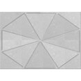 thumbnail image 1 of Ahgly Company Machine Washable Indoor Rectangle Transitional Dark Gray Area Rugs, 5' x 8', 1 of 7