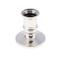 thumbnail image 2 of 2pcs Taper Candle Holders Traditional Shape Fits Standard Candlestick Silver, 2 of 11