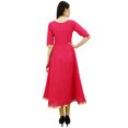 thumbnail image 1 of Bimba Kurti Anarkali pour Femmes avec Bordure Dorée Robe Vêtements Indiens Kurta pour Dames, 1 of 2