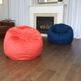 thumbnail image 3 of ComfyKids® Bean Bag Chair for Teens, 3 of 5