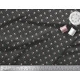 thumbnail image 2 of Soimoi Coton Tissu Cambier Point, Feuilles & Rose Imprimé Floral 1 Yard 56 Inch Wide, 2 of 3