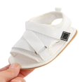 thumbnail image 3 of Baby Sandals Summer Baby Girls Solid Color Soft Sole Shoes, 3 of 6