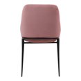 thumbnail image 4 of MOE'S Home SEDONA DINING CHAIR PINK VELVET-M2, 4 of 6