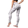 thumbnail image 4 of LSLJS Women's Classic Retro Color Floral Graffiti Print Leggings, 4 of 4