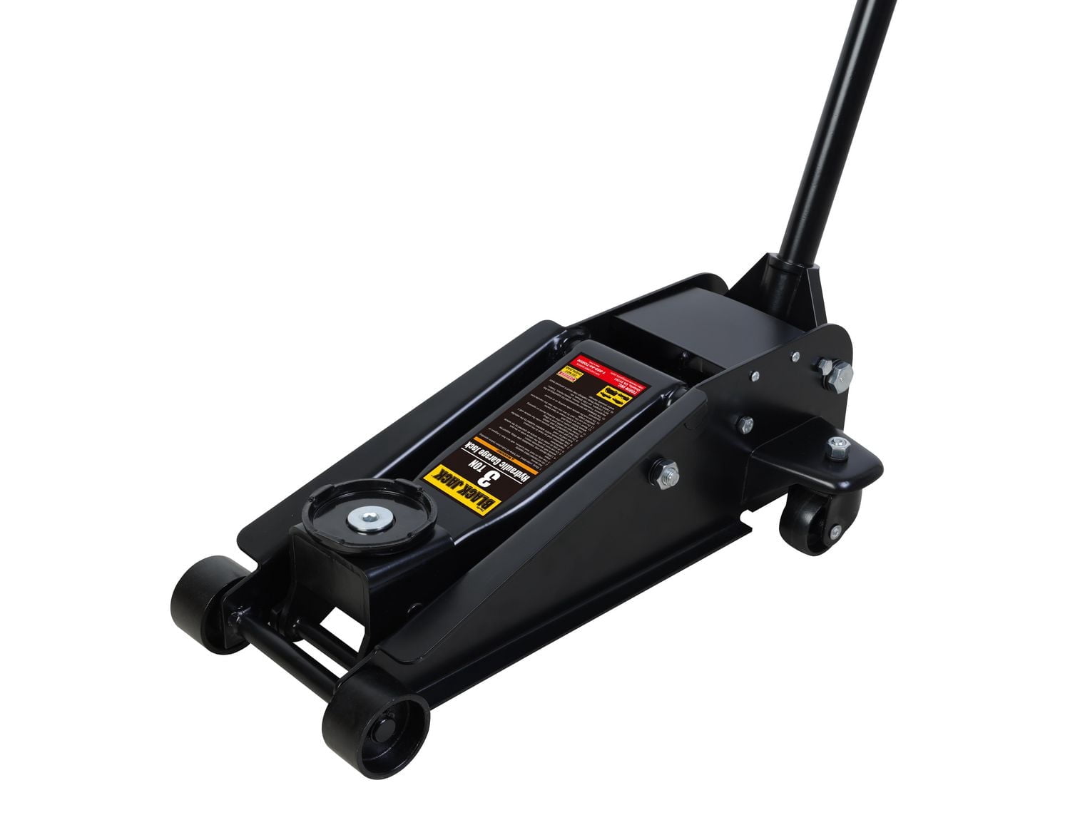 Black Jack 3 Ton Garage Jack Dual Piston, Blalck, Lifting Range