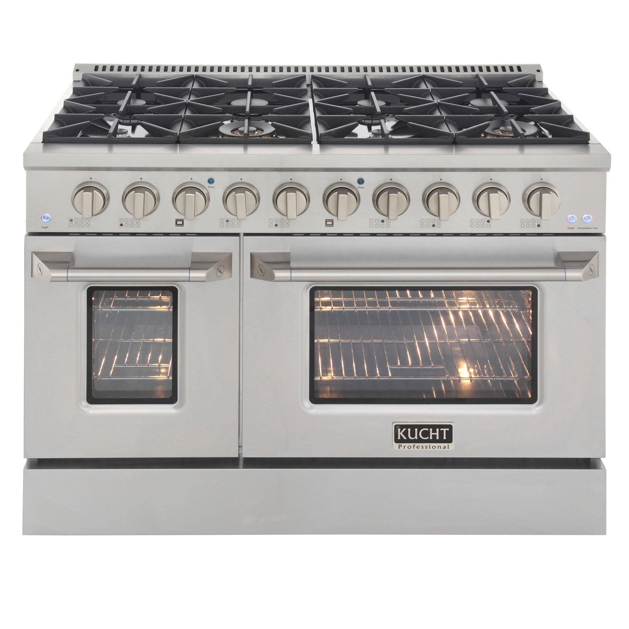 48-in Natural Gas Range with 8 Burners Grill/Griddle and Convection Oven