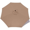 thumbnail image 2 of mmirethe 10 Umbrella Replacement Canopy 8 Rib Outdoor Patio Top Cover Waterproof STOCK No.05, 2 of 6