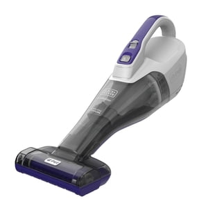 BLACK+DECKER Furbuster Aspirateur sans fil pour animaux de compagnie avec tête motorisée & Brosse anti-angle, HLVB315JP07W