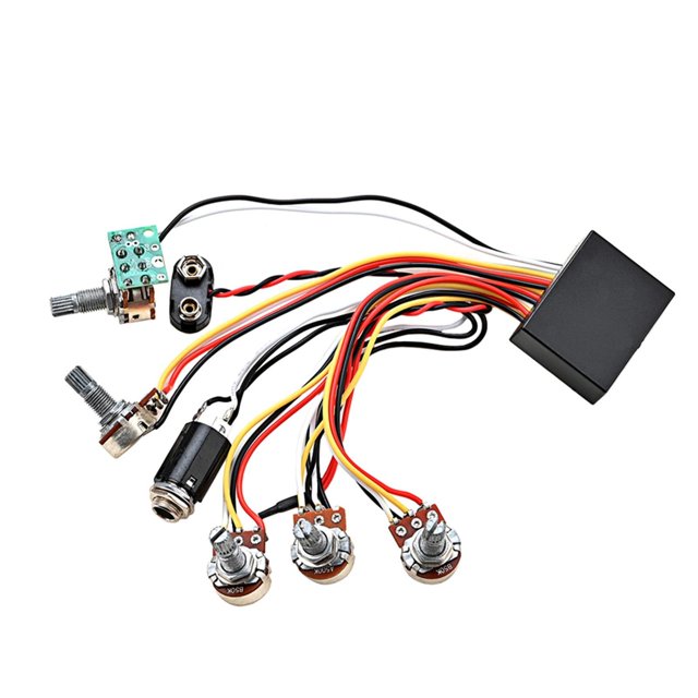 Dalazy Bande d'Égalisation de Basses de Remplacement pour Prise de Basses Électrique