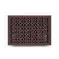 thumbnail image 2 of Registre d'Aération de Plancher en Fonte 10′′ x 14′′ – Conception Robuste de Style Tudor Mushroom, Couvercle d'Aération Artisanal Antirouille avec Amortisseur Ajustable – Revêtement en Poudre Repeintable pour Planchers et Murs, 2 of 9