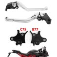 thumbnail image 2 of Motorcycle Long Clutch Brake Lever fit for BMW R1200GS Adventure (LC) 2014-2018 Silver, 2 of 10