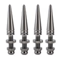 thumbnail image 2 of DEWIN 4 Pairs Pure Copper Shockproof Speaker Foot Spike Subwoofer Base Pad Stand Foot, 2 of 12