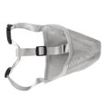 thumbnail image 2 of Dog Muzzle, Adjustable Breathable Mesh Soft Pet Mesh Muzzle For Outdoor Training Gray, 2 of 8