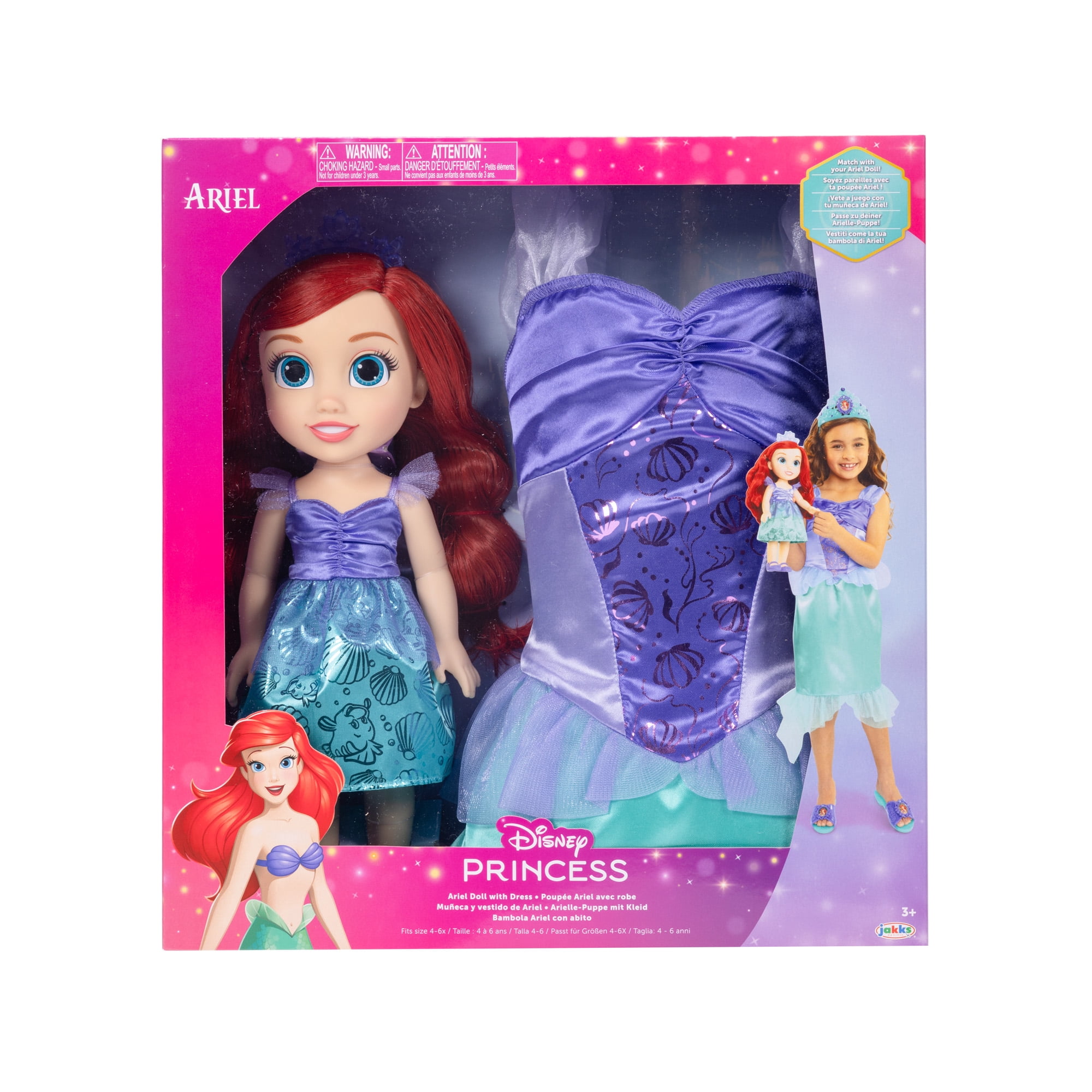 Disney Princess My Friend Ariel Doll with Ariel Dress