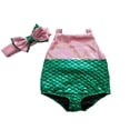 thumbnail image 1 of Maillot de Bain Sirène pour Bébé Fille 0-3 Ans, 1 of 5