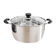 thumbnail image 2 of GROWTH TANK Stainless Steel Stock Pot Soup Pot Saucepan Multiuse Large Capacity Universal Base Non Sticks Stockpot for Vegetable Breakfast Style A, 2 of 9