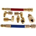 thumbnail image 2 of Trousse de Conversion R134A vers R12 avec Boyau d'Alimentation pour Climatiseurs Adaptateur Universel de Réfrigérant CA, 2 of 5