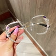 thumbnail image 3 of EIMELI Rimless  Sunglasses Women Shades UV400 Protection Rimless Vintage Sun Glasses Rimless Gradient Sun Glasses Rhinestone Retro Sunglasses for Outdoor Activity, 3 of 6