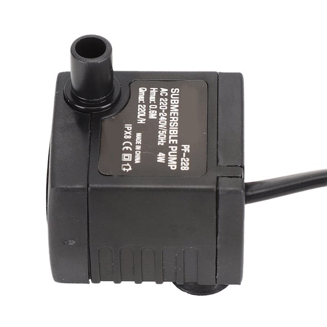Submersible Pump, Fish Tank Submersible Pump, With Suction Cup High Reliability For Aquarium Fish Tank PF‑228