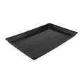 thumbnail image 2 of 1Pack Large Rectangular Pet Cage Base Tray Black Plastic Leakproof Odor Resistant Easy to Clean 17.3x12.8x1in, 2 of 8