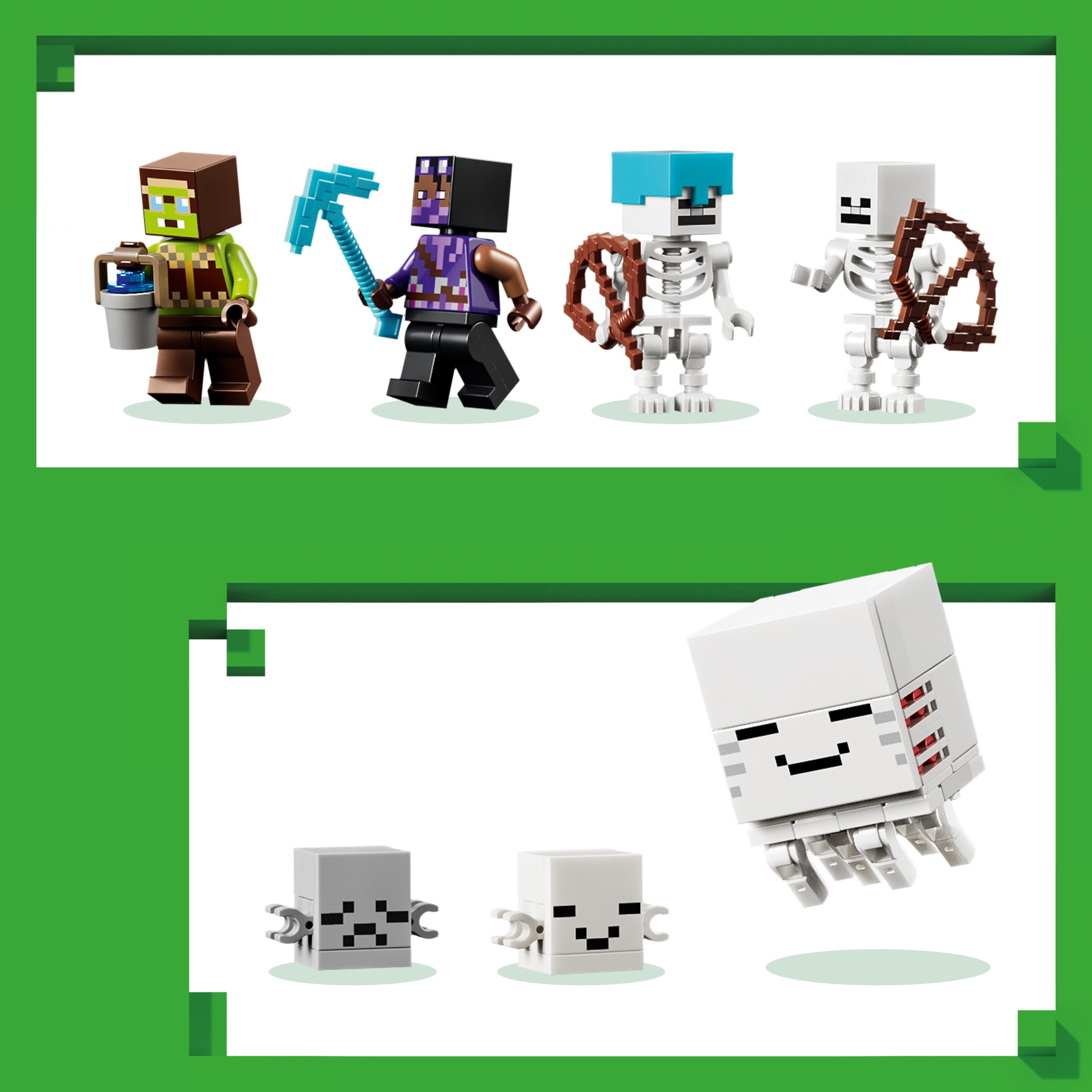 LEGO Minecraft La station des Ghasts, Jeu de rôle inspiré du jeu vidéo 21597