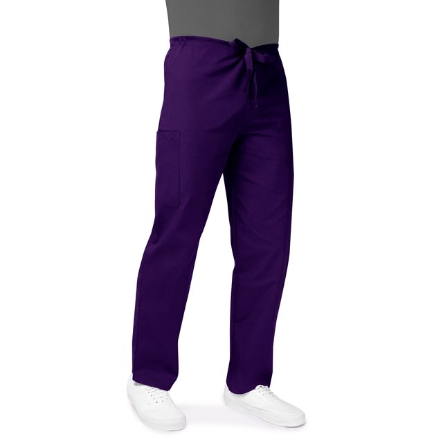 Adar Universel Unisexe Sarraus - Pantalon de Sarrau à Jambe Fuselée avec Cordon