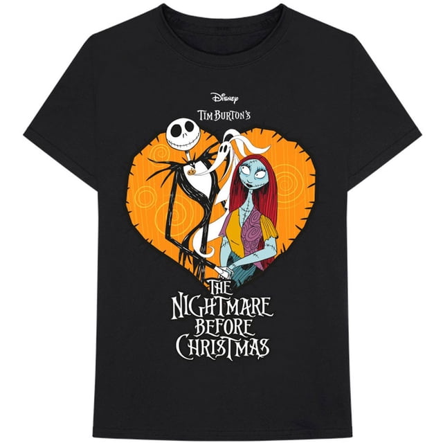The Nightmare Before Christmas Unisex T-Shirt Heart