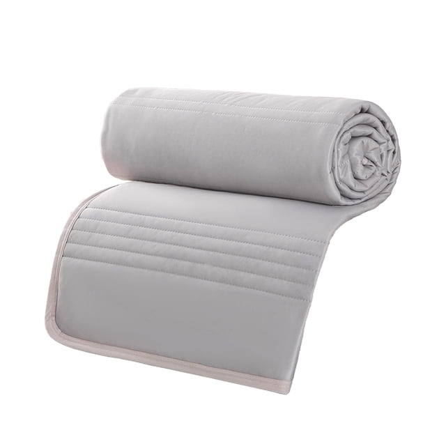 Btomtd Double Bedding Quilt Summer Cooler Quilt Suitable For All Seasons Soft Cover Quilt 39 Inches By 59 Inches, Gray