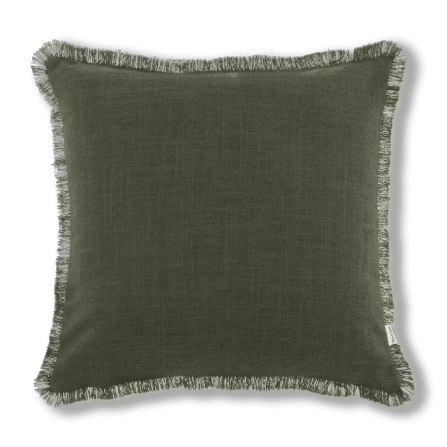 Bouclair Green Taha Decorative Pillow 19x19 in (48x48 cm)